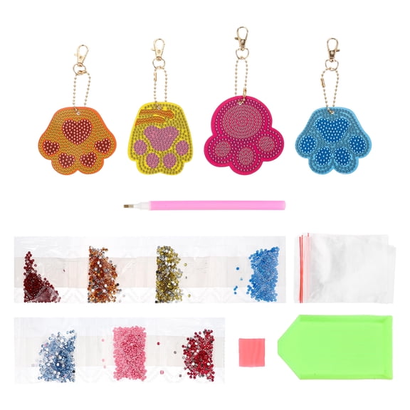 ifundom Cat Keychain Set - Aesthetic Metal Bag Charm Pendant, Assorted Colors for Keys, Backpacks, and Purse Accessories