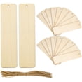 thumbnail image 1 of ifundom 1 Set of Craft Making Bookmarks Unfinished Wooden Bookmarks DIY Craft Decorations, 1 of 4