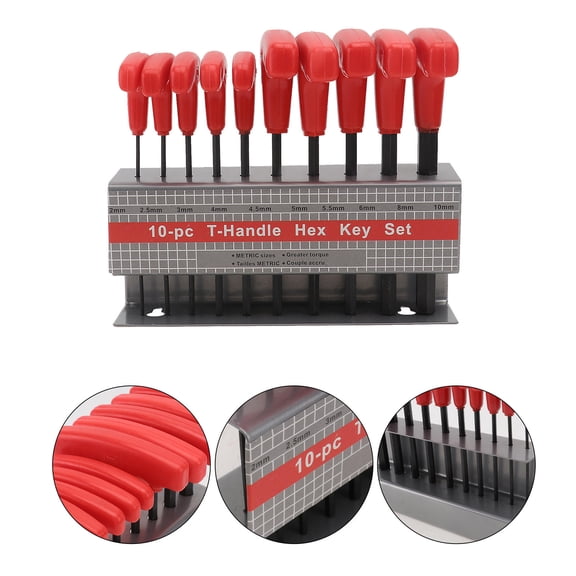 ifundom T-Handle Wrench Socket Set Vanadium Steel Professional Repair Tool Kit and Easy to Use