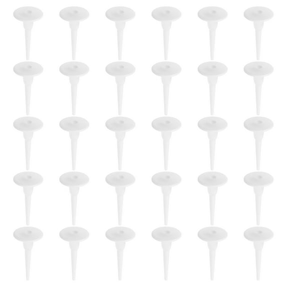 ifundom 100 Pcs Cake Insert Decor Plastic Piping Nails Cake Adorn Base Cake Insert Stick