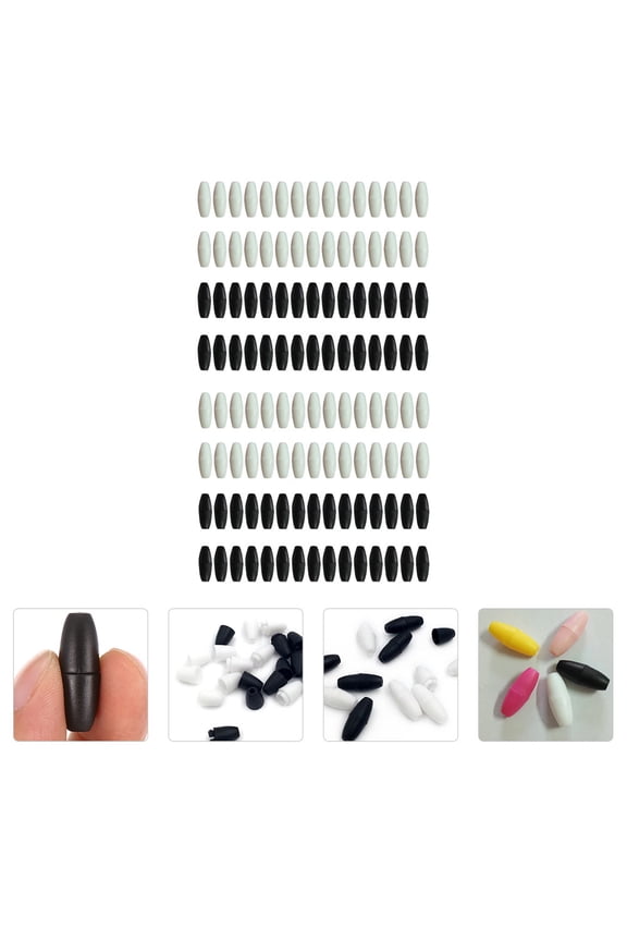 100 Pieces Assorted Color Plastic Safety Clasps for Lanyard Making, Keychains, ID Badges, and Craft Projects