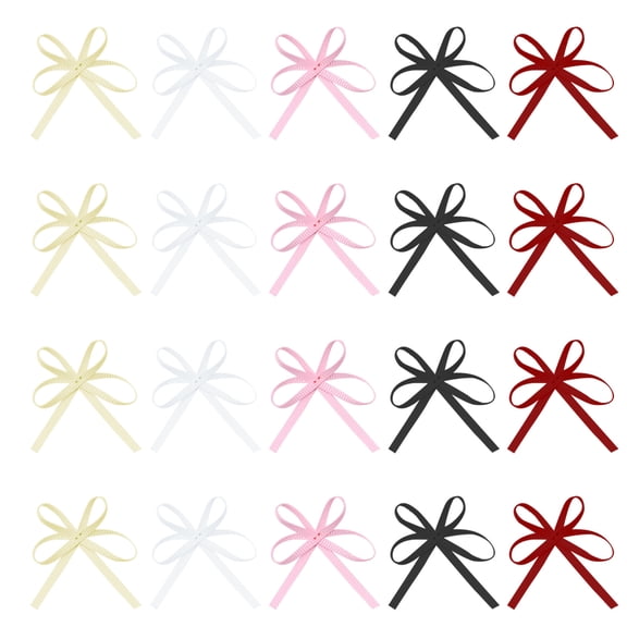 ifundom Assorted Color Polyester Flower Accessories 100 Pieces Craft Supplies for Decorations and Floral Arrangements