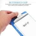 thumbnail image 1 of ifundom 10-Pack Heavy Duty Plastic Clipboards with Hanging Hooks, Writing Boards for Office and School Use, 1 of 8