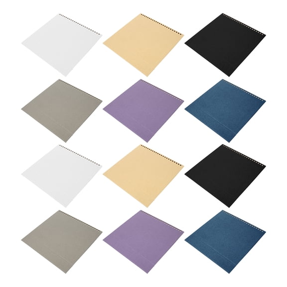 ifundom 10Pcs DIY Calendar Making Rack Kraft Paper Calendar Desk Base for Adults