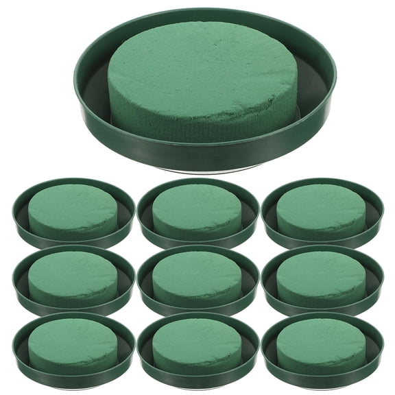 ifundom Set of 10 Mud Blocks for Fresh and Artificial Floral Arrangements with Water Retention