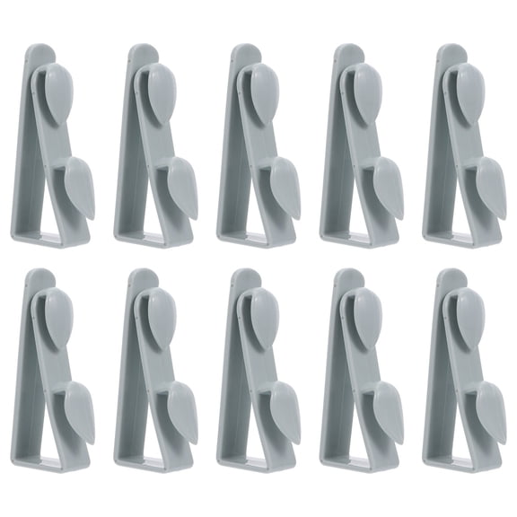 ifundom 10-Pack Plastic Kitchen Hooks with Curved Design for Hanging Utensils and Organizing Kitchen Tools and Supplies
