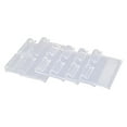 thumbnail image 1 of ifundom 10pcs PVC Shelf Label Holder Price Tags Premium Plastic Transparent Price Tag for Supermarket Mall Shop Store (4.2*10cm), 1 of 3