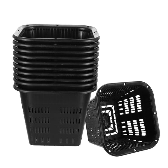 ifundom 12-Pack Plastic Planting Mesh Baskets with Breathable Design and Root Control for Plants