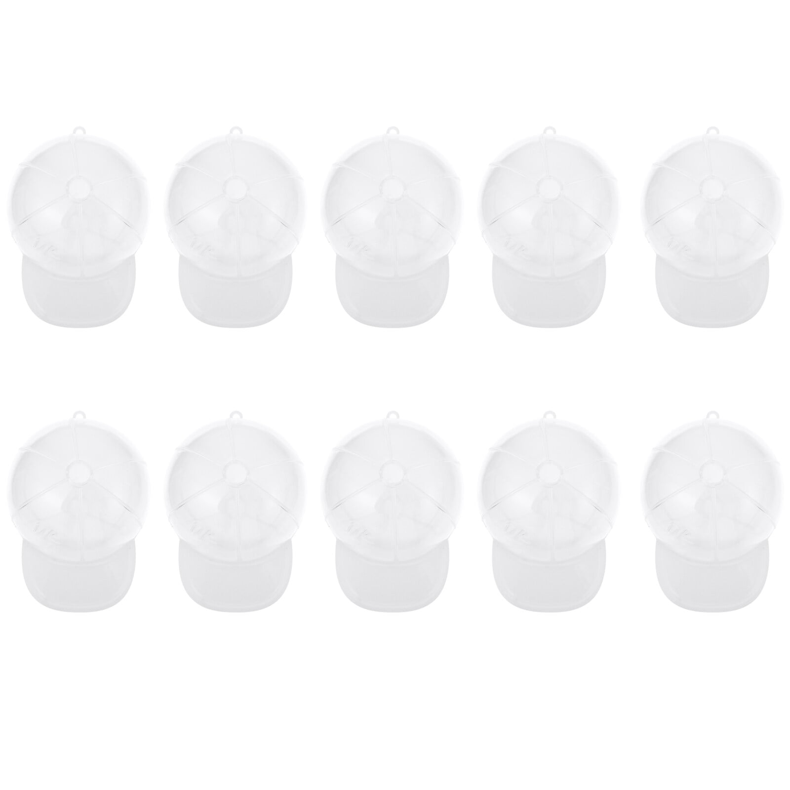 12x Transparente Kartenboxen - Stapelbar Mit Schnappverschluss, 9,5x6,5x2,5cm