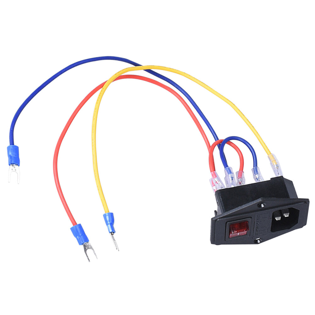 ifundom 15A 110/220V Power Switch Power Outlet Rocker Switch Module ...