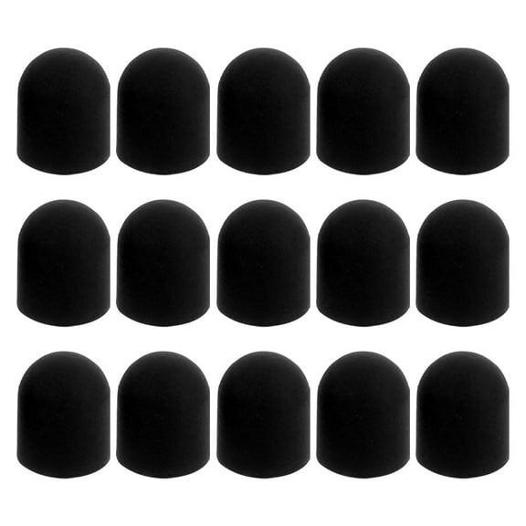 ifundom Back to School Stylus Replacement Tips, 15 Black Pieces Compatible with Touchscreen Devices for Tablets and Smartphones