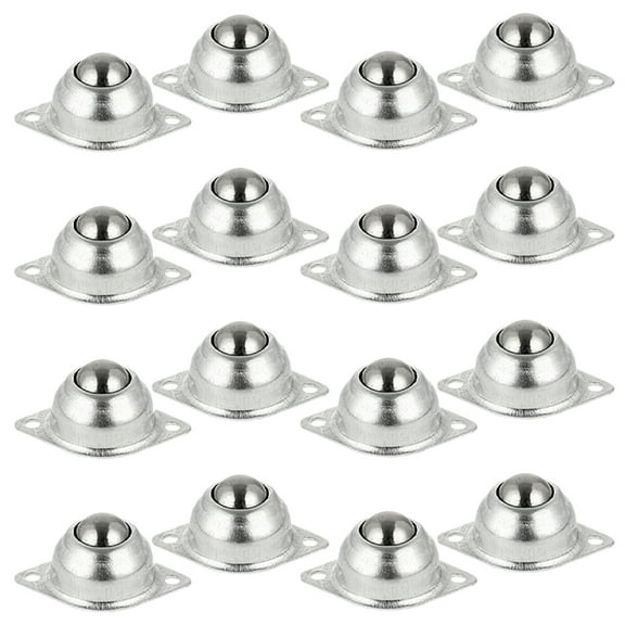 ifundom Carbon Steel Furniture Casters with Roller Bearings, Smooth and Stable, 16 Pieces for Chairs and Carts