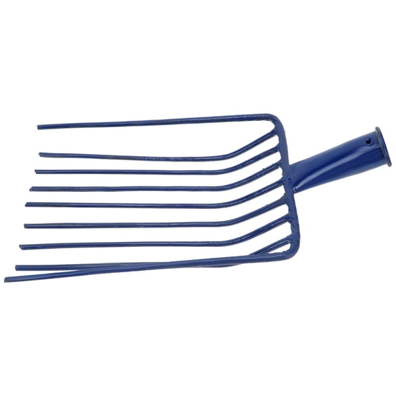 ifundom Heavy Duty Gardening Fork, 1 Pack Steel Garden Tool for Digging, Breaking Tough Soil, and