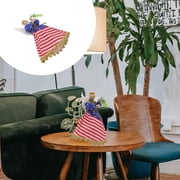 ifundom Freedom Statue Hanging Decor Independence Day Decoration Assorted Color Fabric