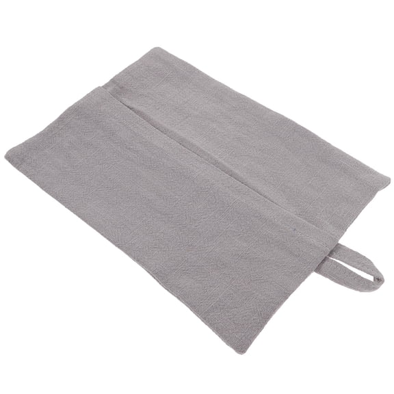 ifundom Nordic Style Fabric Tissue Box Cover Beige Simple Home Storage Organizer Decorative