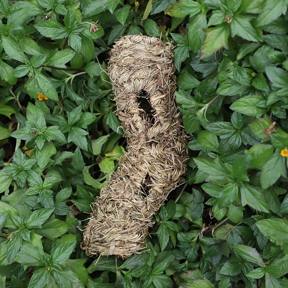 ifundom Yellow Hamster Straw Nest Bite Resistant Small Pet Toy for Hamster Gerbil Rat Play and Entertainment