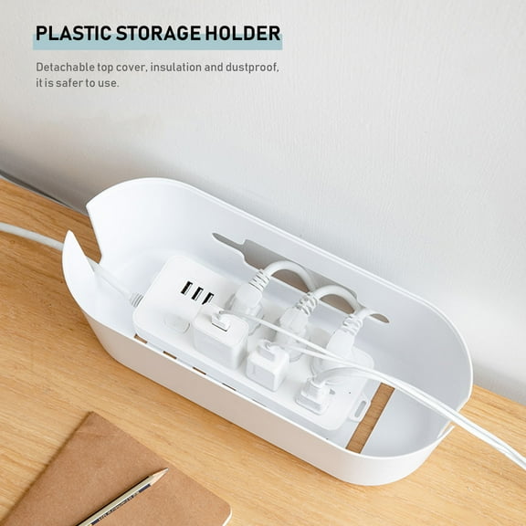 ifundom 1Pc Creative Storage Box for Cable Storage with Smooth Heat Dissipation and Material