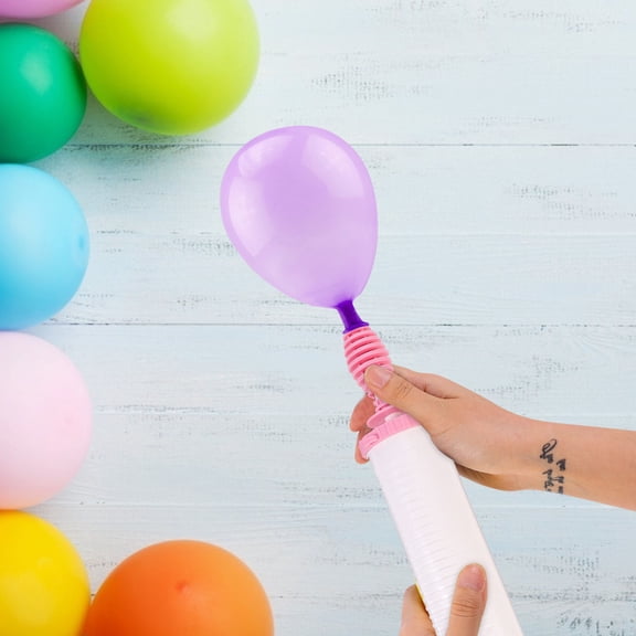ifundom Manual Balloon Air Pump, Lightweight Handheld Inflator for Party Decorations and Events