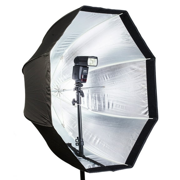 ifundom 1Pc Photography Softbox Plated Octagonal Umbrella Type Portable Flashlight Diffuser