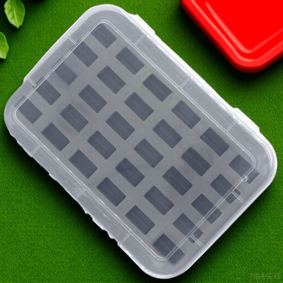 ifundom Bobbin Storage Container with Sponge, Grey, Portable Organizer for Sewing Enthusiasts, Compact and