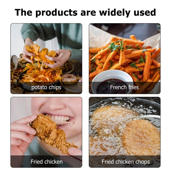 ifundom Stainless Steel Frying Basket for Deep Fryer, Fry Basket with Excellent Heat Conductivity, Kitchen Cooking Accessory
