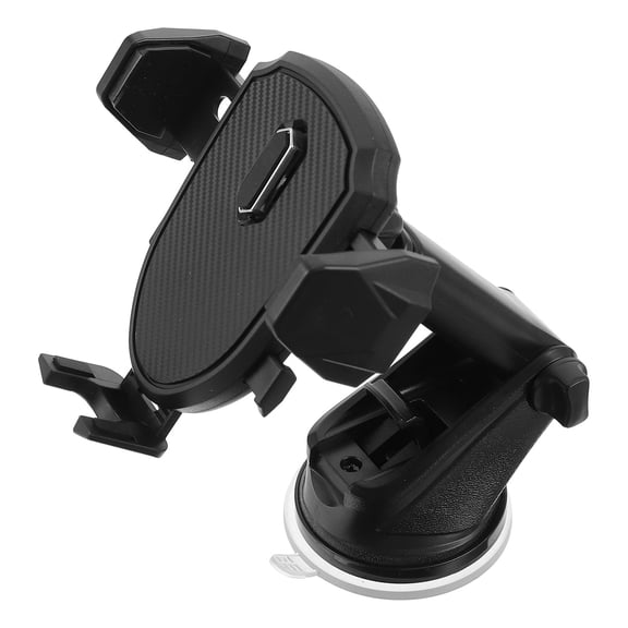 ifundom 1Pcs Car Dashboard Phone Cradle Adjustable ABS Black for Drivers