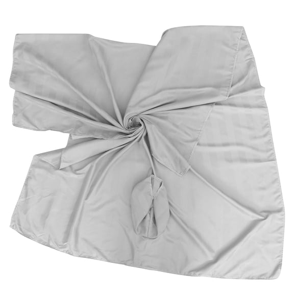 ifundom Grey Massage Table Fitted Cover Breathable Soft Fabric Protector for Beauty Salon Spa Therapy Use