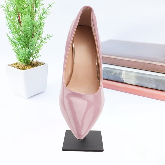 ifundom Shoe Display Stand for High Heels, Black Wear-Resistant Storage Rack Organizer for Shoes