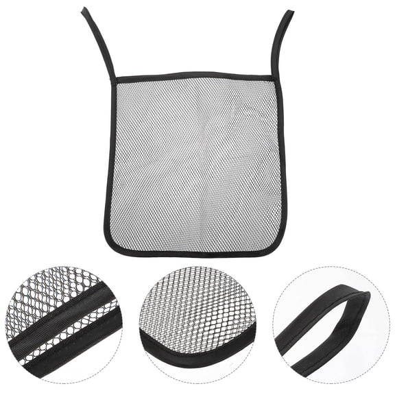 ifundom Black Stroller Hanging Organizer Net for Parents, Travel and Baby Essentials Storage, and Convenient