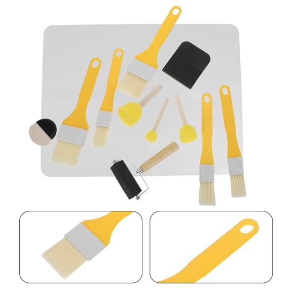 ifundom 1Set Essential Decoupage Craft Tool Set with Roller and Smoothing Tool for Collage Art