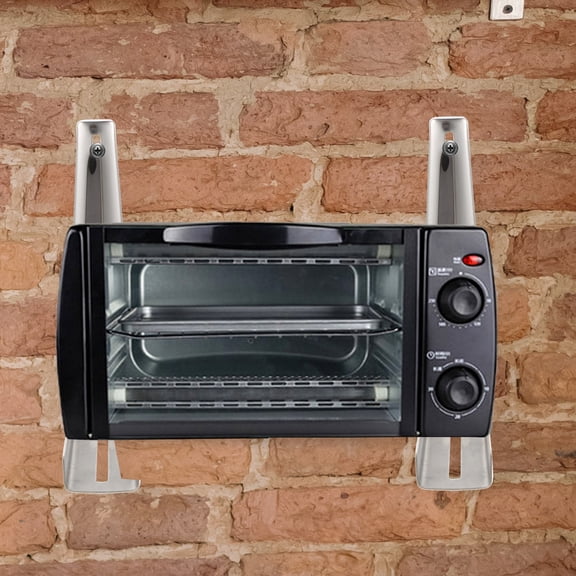 ifundom Microwave Wall Mount Bracket Stainless Steel 1 Set