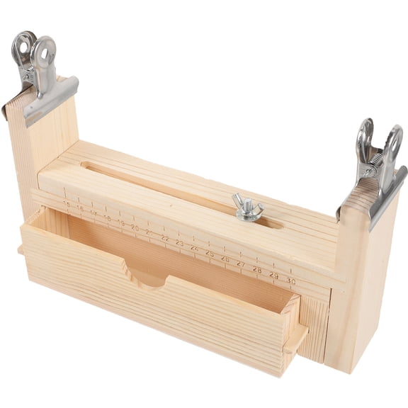 ifundom Wooden Bracelet Weaving Tool Kit 1 Set Brown for Home Use Crafts and Outdoor Rope Bracelet Making