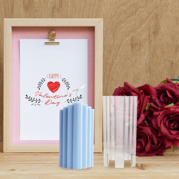 ifundom 1pc Block Shape Candle Mold for Candle Making Projects and Craft Supplies