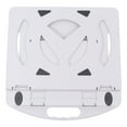 thumbnail image 1 of ifundom 1pc Laptop Stand Elevated Rack Heat Sink Base Rotating Laptop Rack (White), 1 of 4
