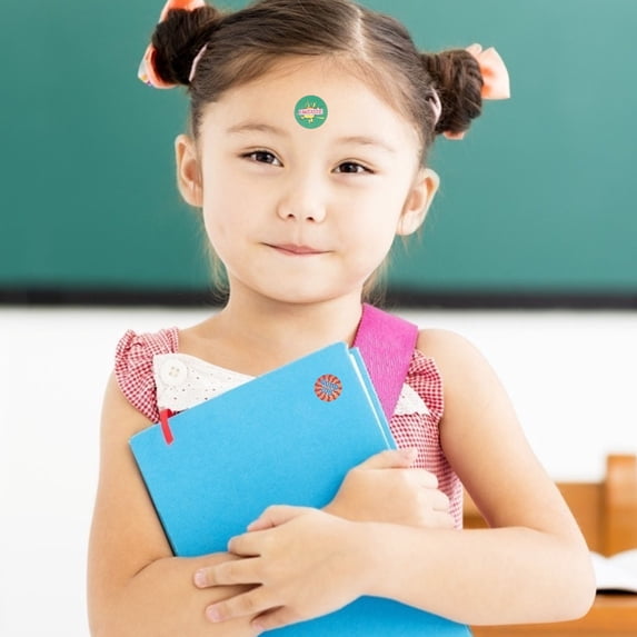 ifundom 2 Rolls Reward Stickers for Classroom Use, Paper Stickers for Teachers and Students, Educational Supplies