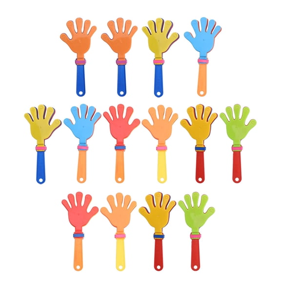 ifundom 20 Pack Loud Plastic Hand Clappers Noisemakers Party Supplies for Sports Events and Celebrations