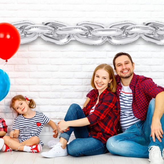 ifundom 20Pcs Foil Balloons with Chain Design for Party Decorations, Banquets, Birthdays, Weddings, and Events