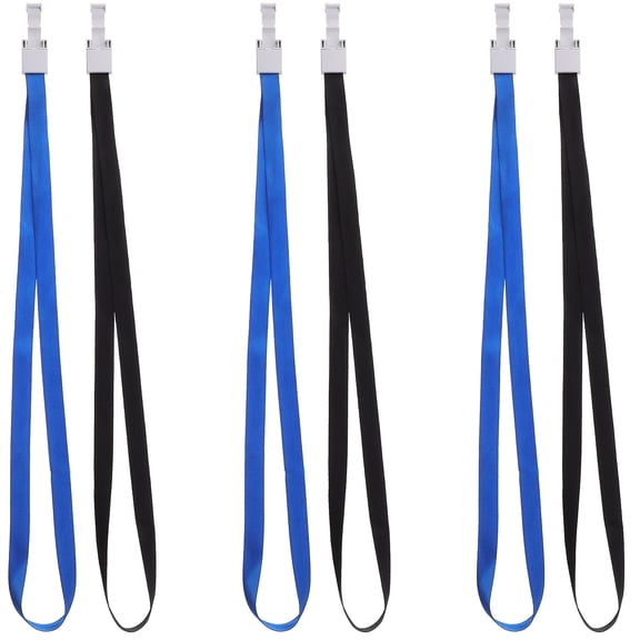 ifundom 20-Pack Card Protectors with Lanyards for and Documents, Assorted Colors