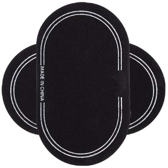 ifundom 2Pcs Black Drum Skin Protector Pads High Grade Reusable Drum Head Protection Accessories