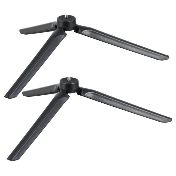 ifundom 2-Pack Folding Tabletop Tripod with Anti- Base for Camera Photography and Video Recording, Black