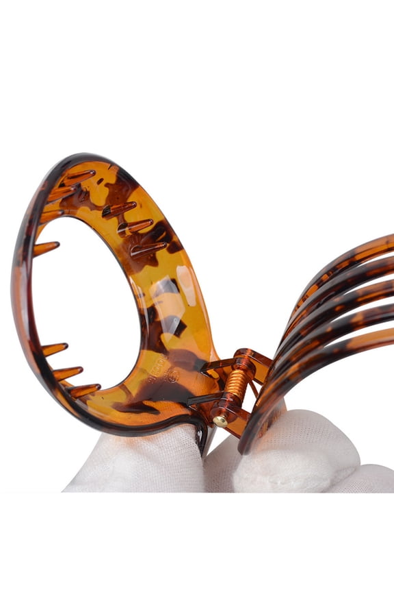 2 Pcs Round Resin Hair Clips for Short Hair, Assorted Colors, Stylish Hair Accessories for Women and Girls