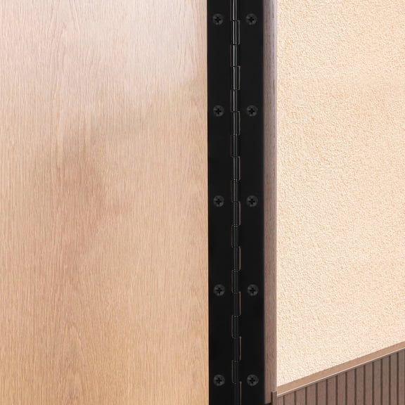 ifundom 2-Pack Heavy Duty Black Cabinet Door Hinges, Erosion Resistant Wood Door Hardware