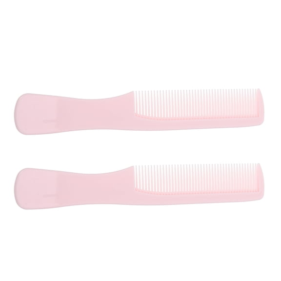ifundom 2Pcs Fine Tooth Hair Comb Plastic Anti Static Styling Tool for Home Use