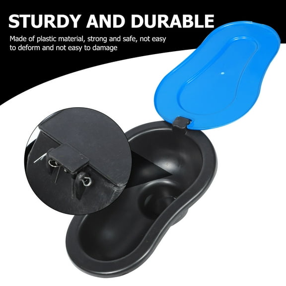 ifundom Construction Site Fitting Pots Black Plastic 2 Pieces Safety Equipment Accessories