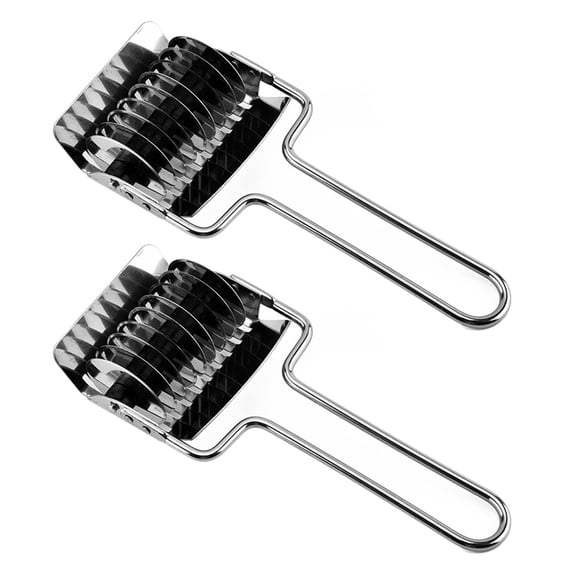 ifundom 2-Pack Stainless Steel Onion Chopper Kitchen Tool for Easy Food Slicing and Preparation