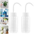 thumbnail image 1 of ifundom 2Pcs Transparent Plastic Hair Coloring Bottles with Squeeze Applicator, 1 of 7