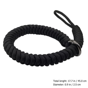 ifundom 2-Pack Adjustable Black Wrist Straps for Mirrorless Cameras with Quick Release Safety Buckle, and Comfortable