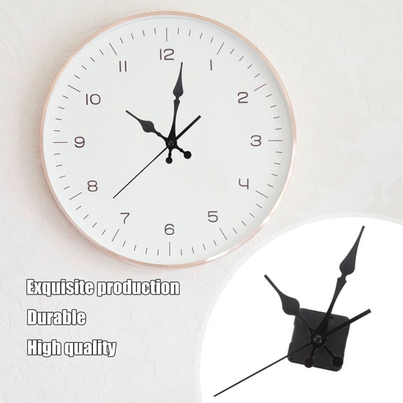 ifundom 2 Sets Black Clock Repair Kit with Clock Parts for Replacement and Clock Maintenance