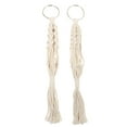 ifundom 2pcs Cotton Rope Planter Hangers Creative Hanging Planter