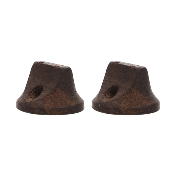 ifundom Black Ebony Erhu Bridge for Instrument 2Pcs